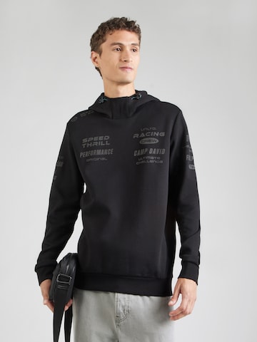 CAMP DAVID - Sudadera en negro