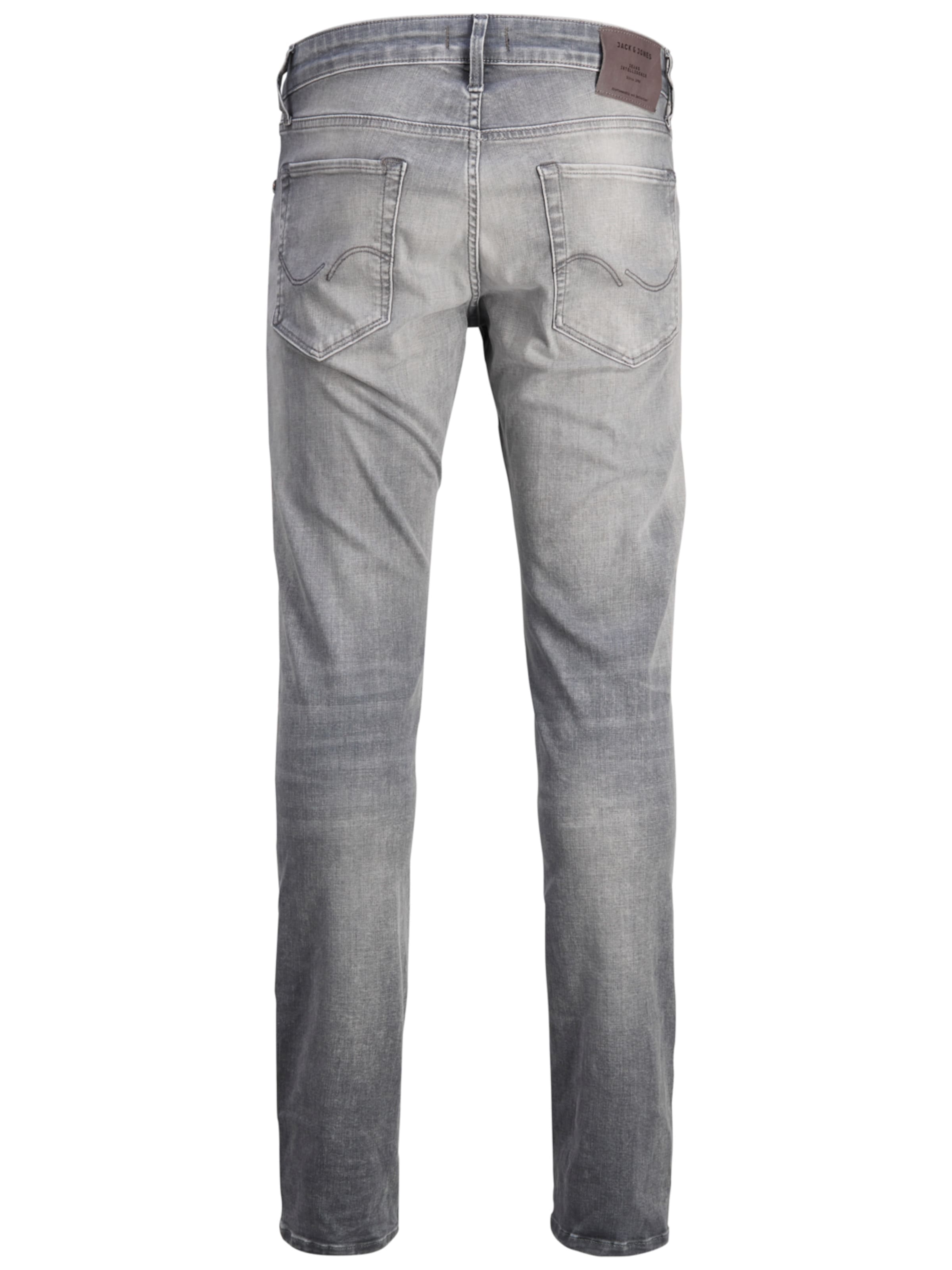 JACK & JONES Slim fit Jeans 'JJIGlenn JJIcon' in Grey