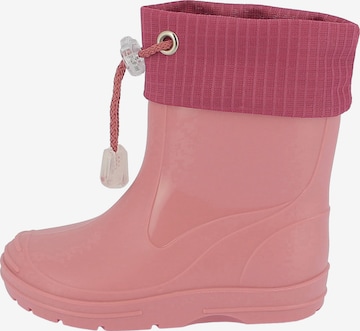 BECK Gummistøvler i pink: forside