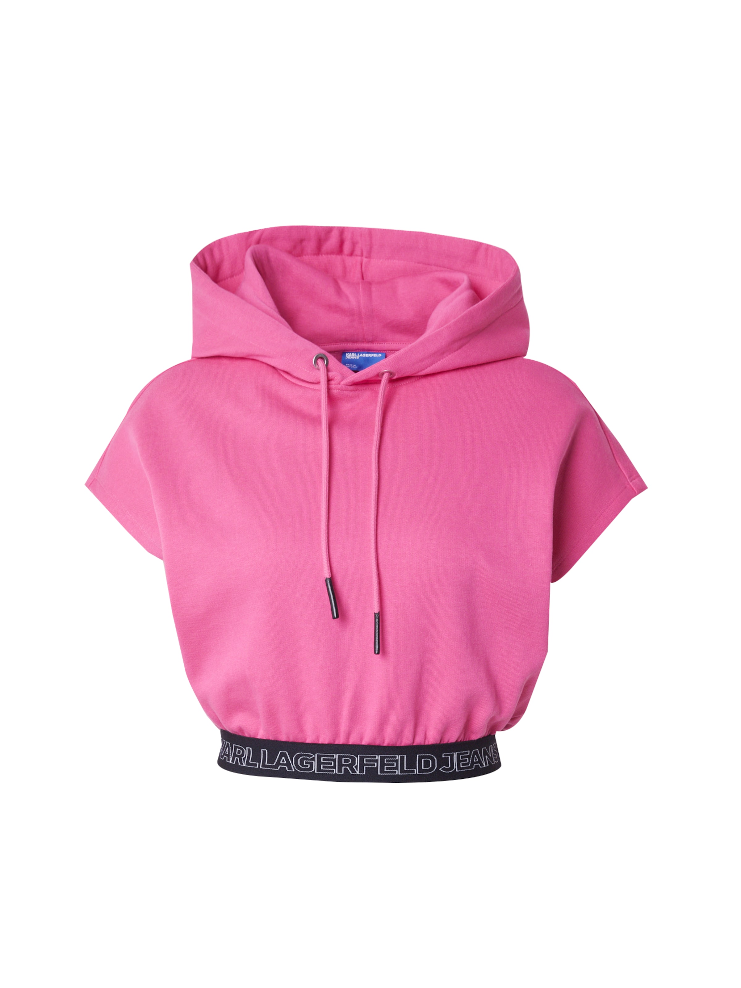 KARL LAGERFELD JEANS Sweatshirt in Pink: front