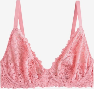 NextTrokutasti Grudnjak - roza boja: prednji dio