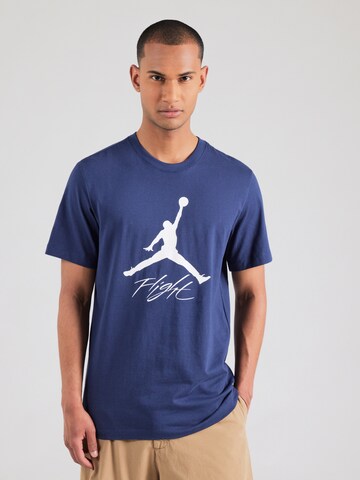 Maglietta 'JUMPMAN FLIGHT' di Jordan in blu: frontale