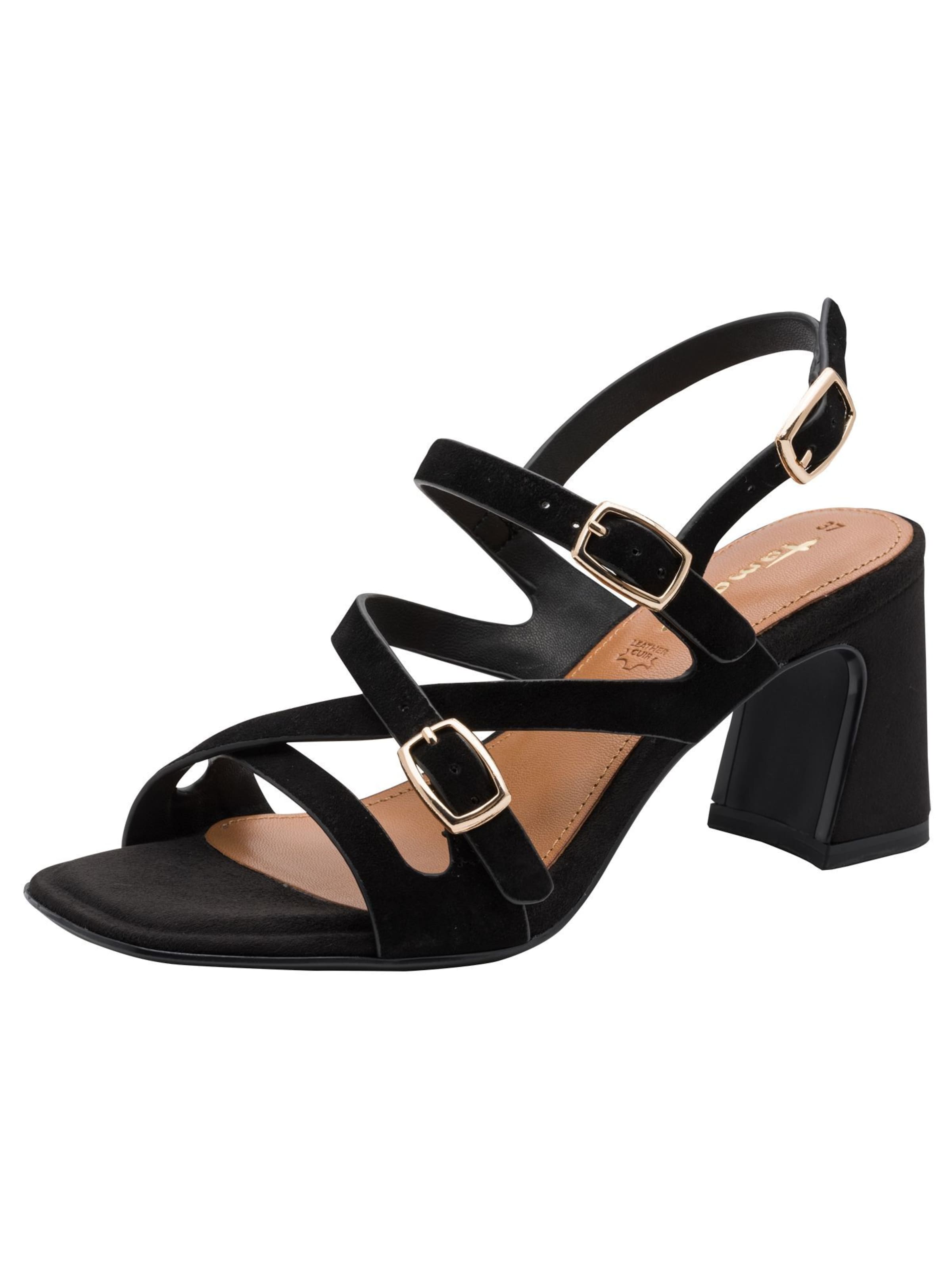 Tamaris Sandal in Black: front