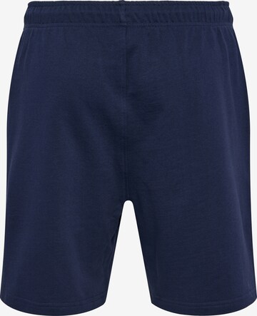 Hummel Regular Sportshorts in Blau