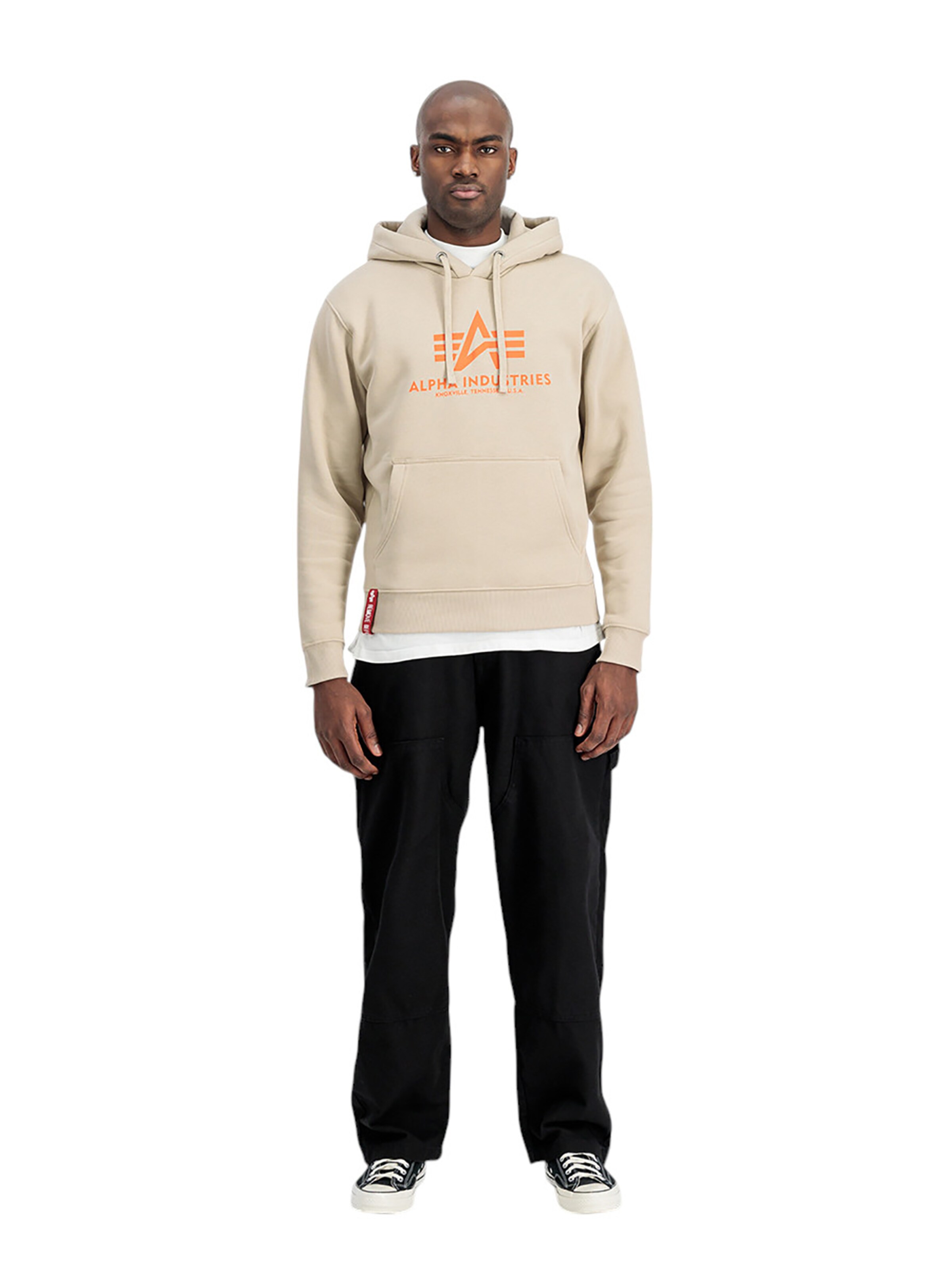ALPHA INDUSTRIES Sweatshirt 'Basic' in Beige