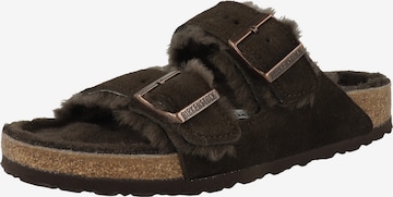 BIRKENSTOCK Pistokkaat 'Arizona' värissä ruskea: etupuoli