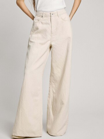 Pepe Jeans Wide leg Jeans 'Jaimy' in White: front