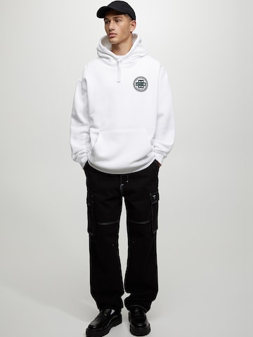 Pull&Bear Sweatshirt in Weiß