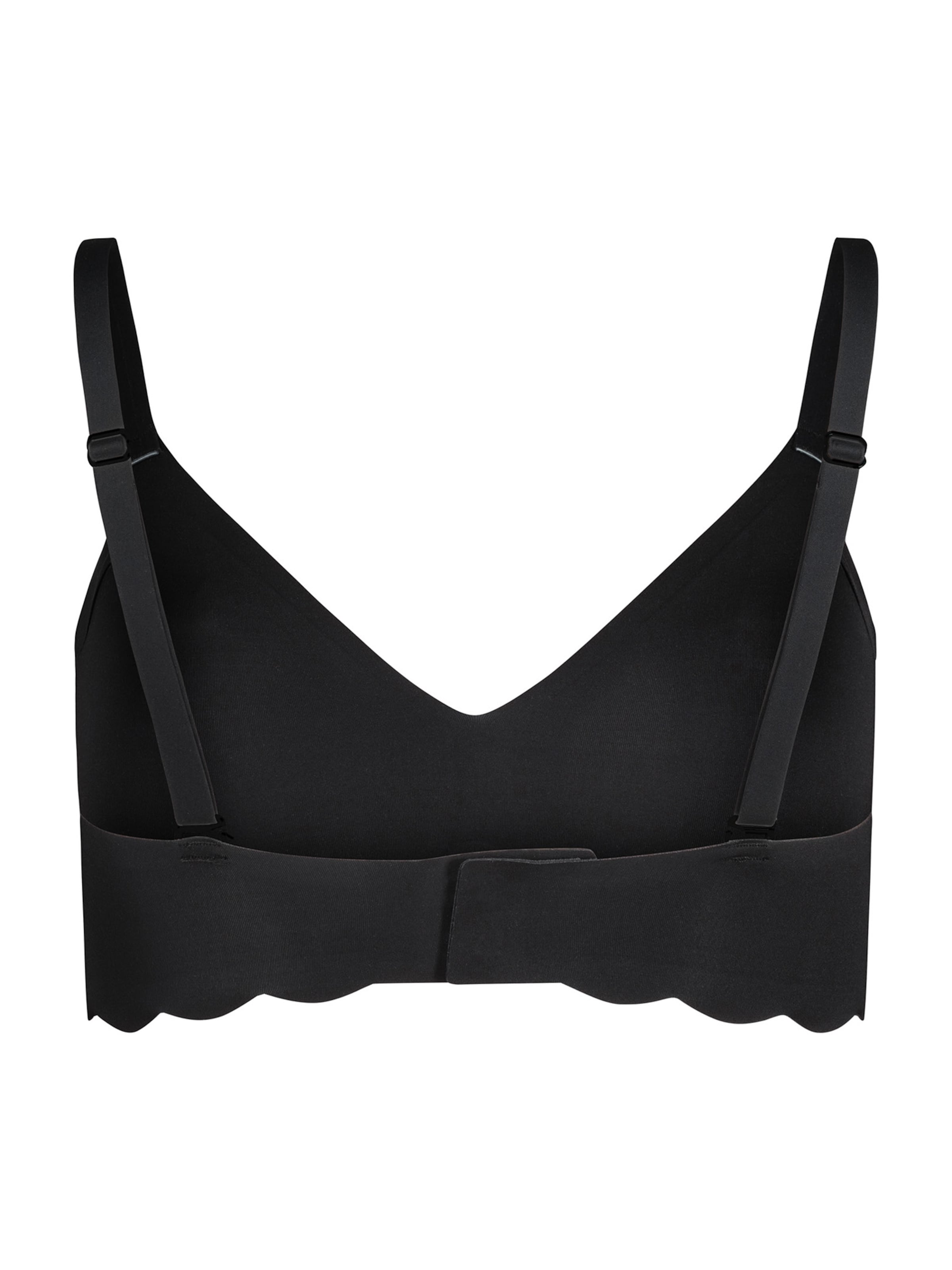 Skiny Trójkąt Biustonosz w kolorze czarny