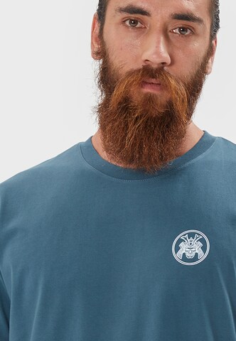 Oldskull Shirt 'Samurai' in Green