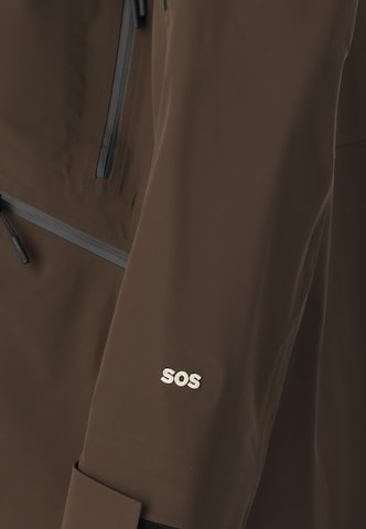 SOS Skijacke 'Kula' in Braun