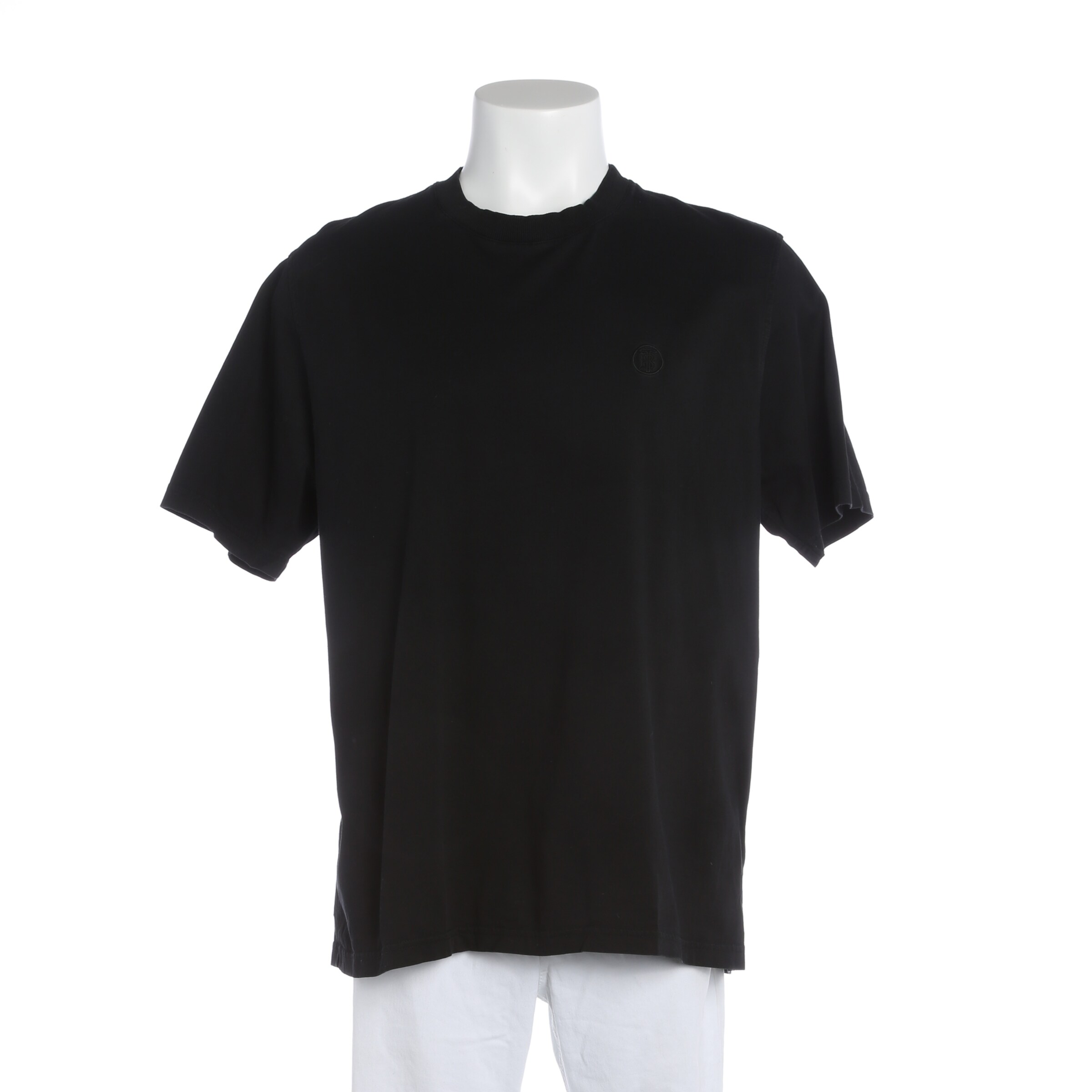BURBERRY T-Shirt L in Schwarz: Vorderseite