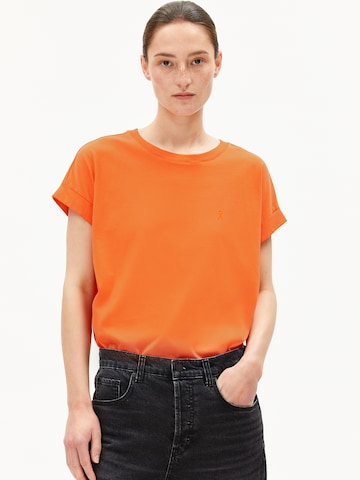 ARMEDANGELS Shirt in Orange: front
