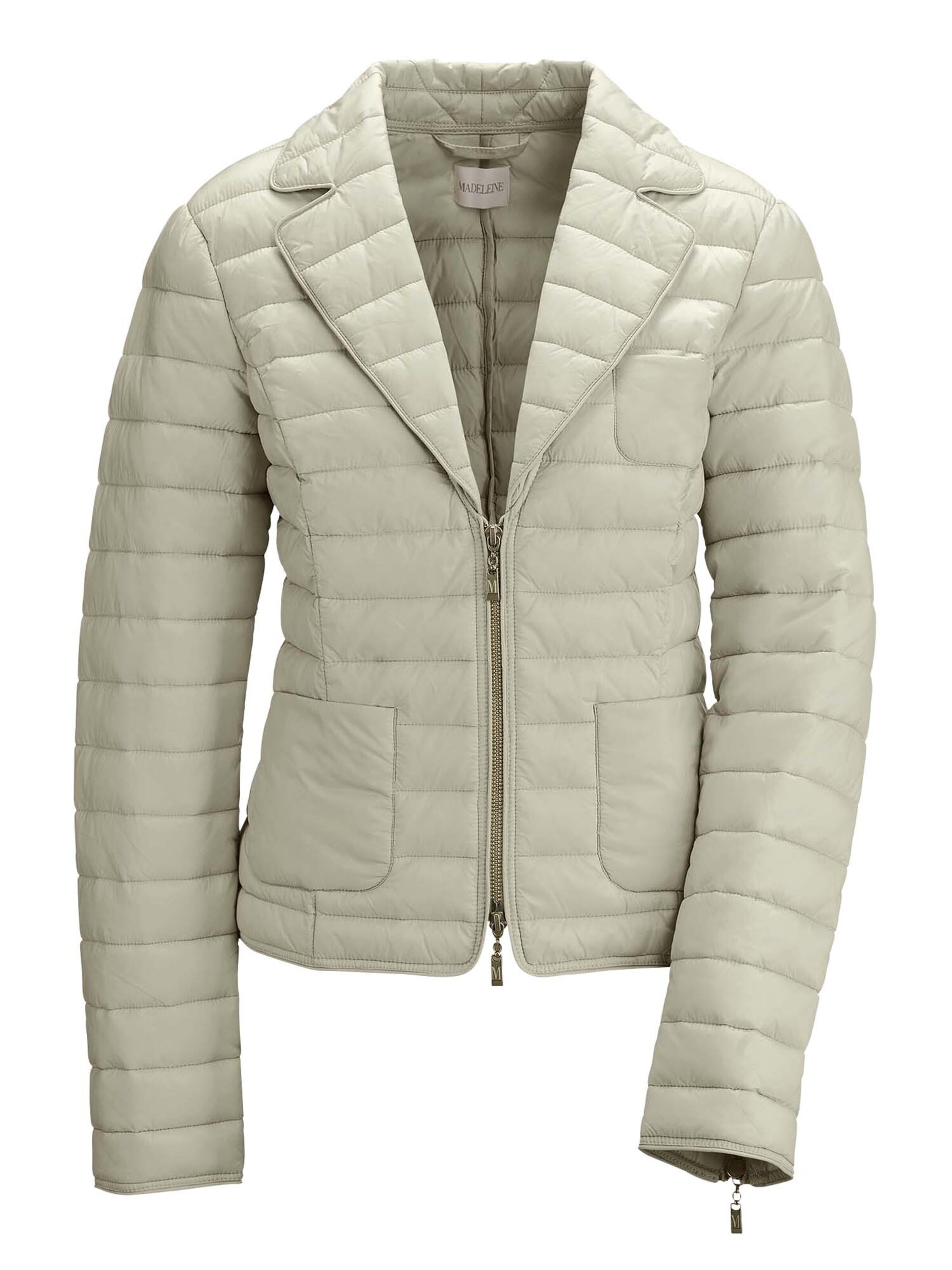 MADELEINE Jacke in Beige: Vorderseite