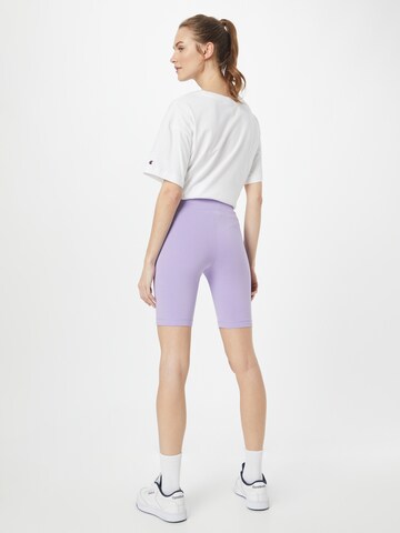 Champion Authentic Athletic Apparel Skinny Shorts in Lila