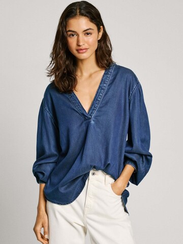 Camicia da donna 'Candace' di Pepe Jeans in blu: frontale