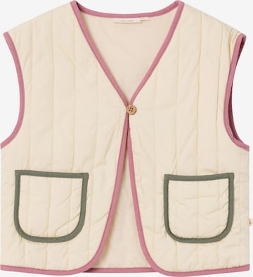 Gilet NAME IT en beige : devant