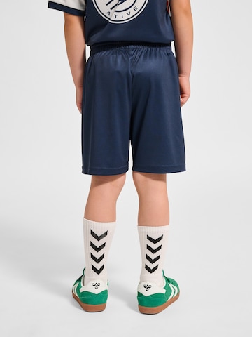 Hummel Regular Workout Pants in Blue