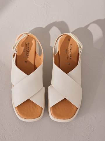 Next Sandals in Beige