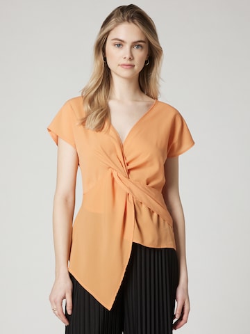 Guido Maria Kretschmer Women Blus 'Felicia' i orange: framsida