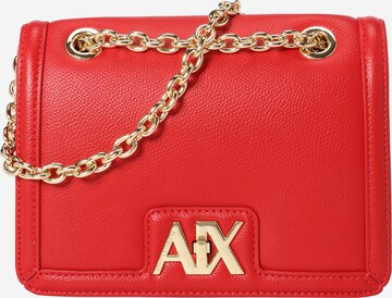 Borsa a tracolla di ARMANI EXCHANGE in rosso: frontale