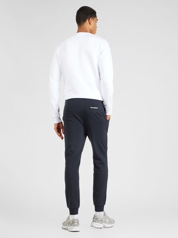 Karl Lagerfeld Tapered Trousers in Blue