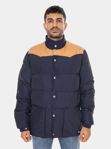 PENFIELD Between-Season Jacket 'Pellam' in Blue: front
