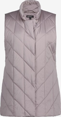 Ulla Popken Bodywarmer in Lila: voorkant