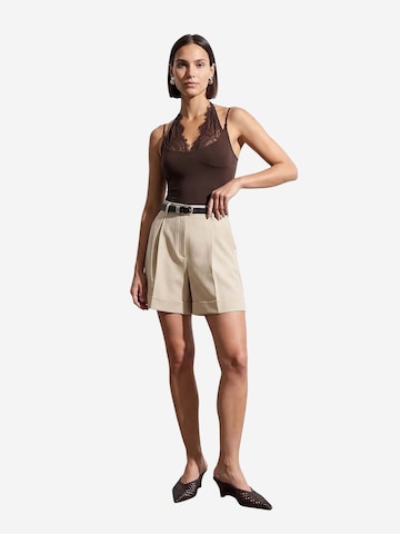 Body a camicia 'Bodys' di Dilvin in marrone