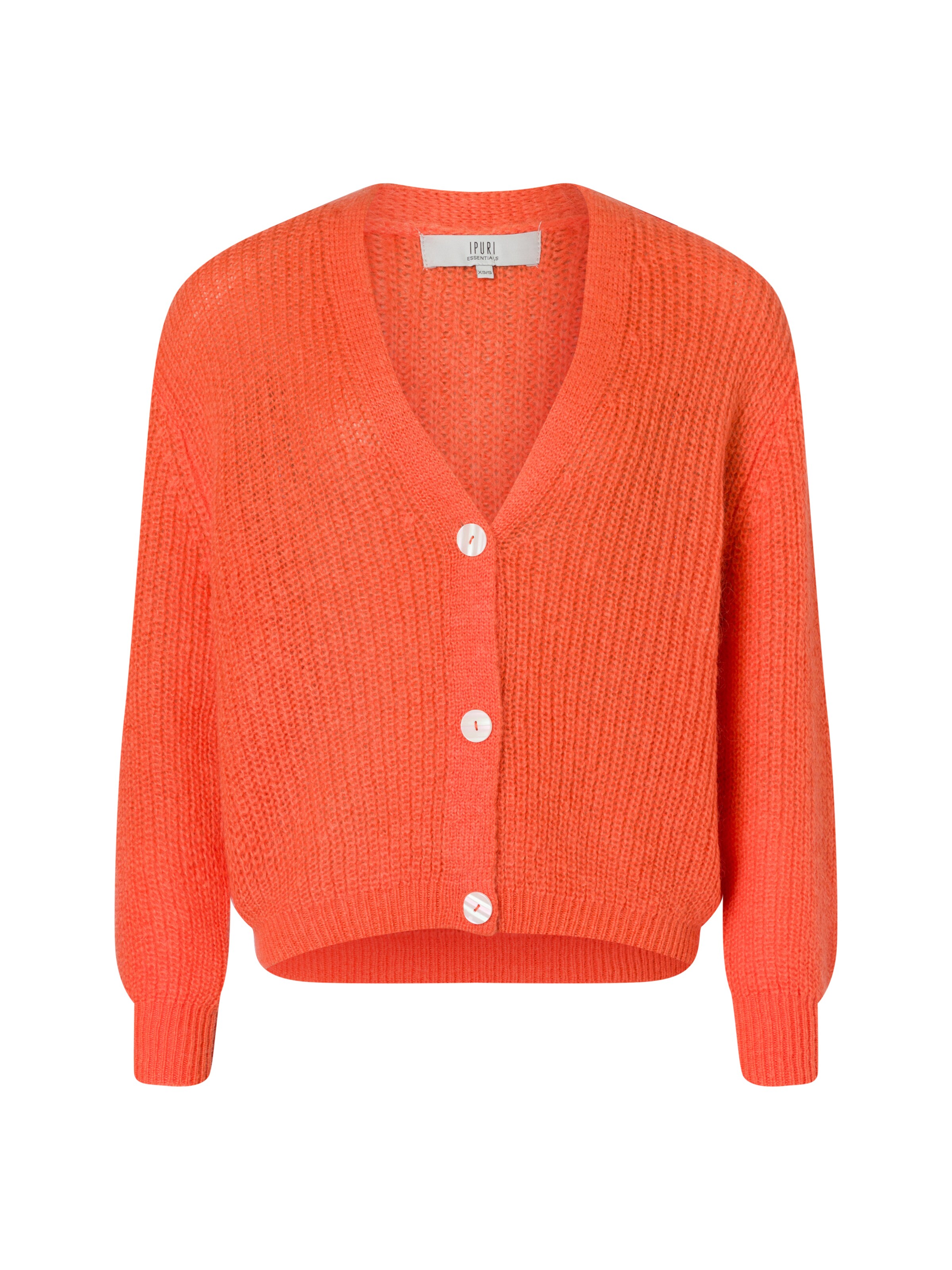 Ipuri Knit cardigan in Orange: front