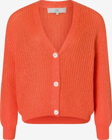 Ipuri Strickjacke in Orange: Vorderseite