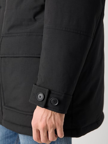 BOSS Winterjas 'H-Detoni' in Zwart