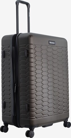 Discovery Suitcase 'REPTILE' in Brown: front