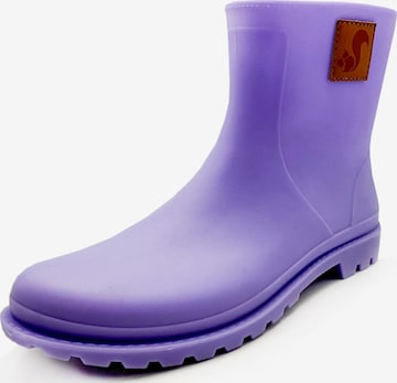 thies Rubber Boots in Purple: front