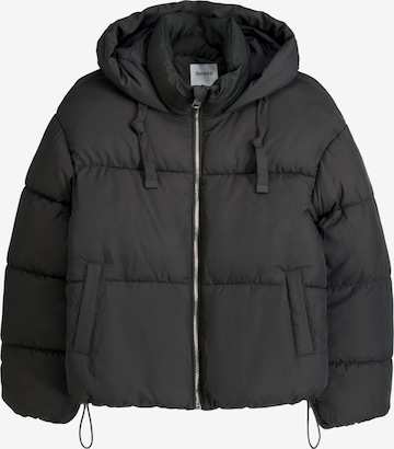 Bershka Between-season jacket in Grey: front