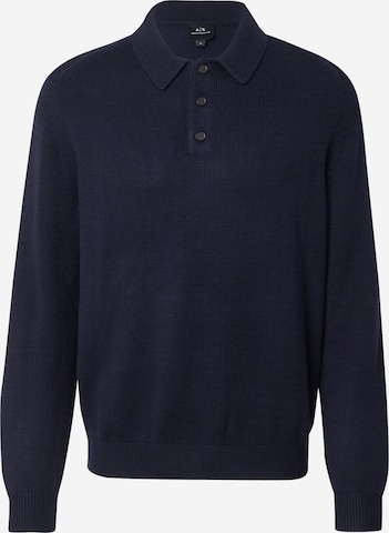Pull-over ARMANI EXCHANGE en bleu : devant