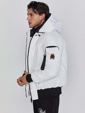 SikSilk Winterjas in Wit: voorkant
