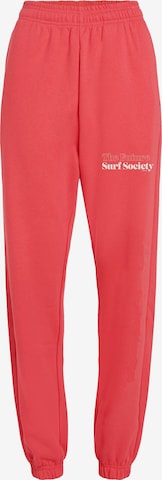 O'NEILL Конический (Tapered) Штаны 'Future Surf Society' в Ярко-розовый: спереди