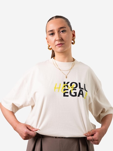 HEY KOLLEGA! Shirt in White: front