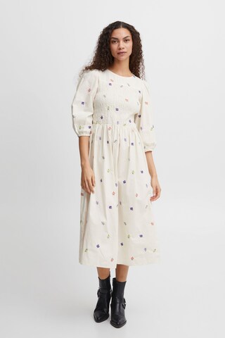 b.young - Vestido camisero 'Hanla' en beige