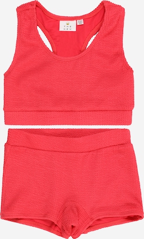 The New Bustier Bikini 'Jillian' i rød: forside