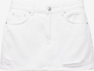 Fustă Pull&Bear pe alb, Vizualizare produs