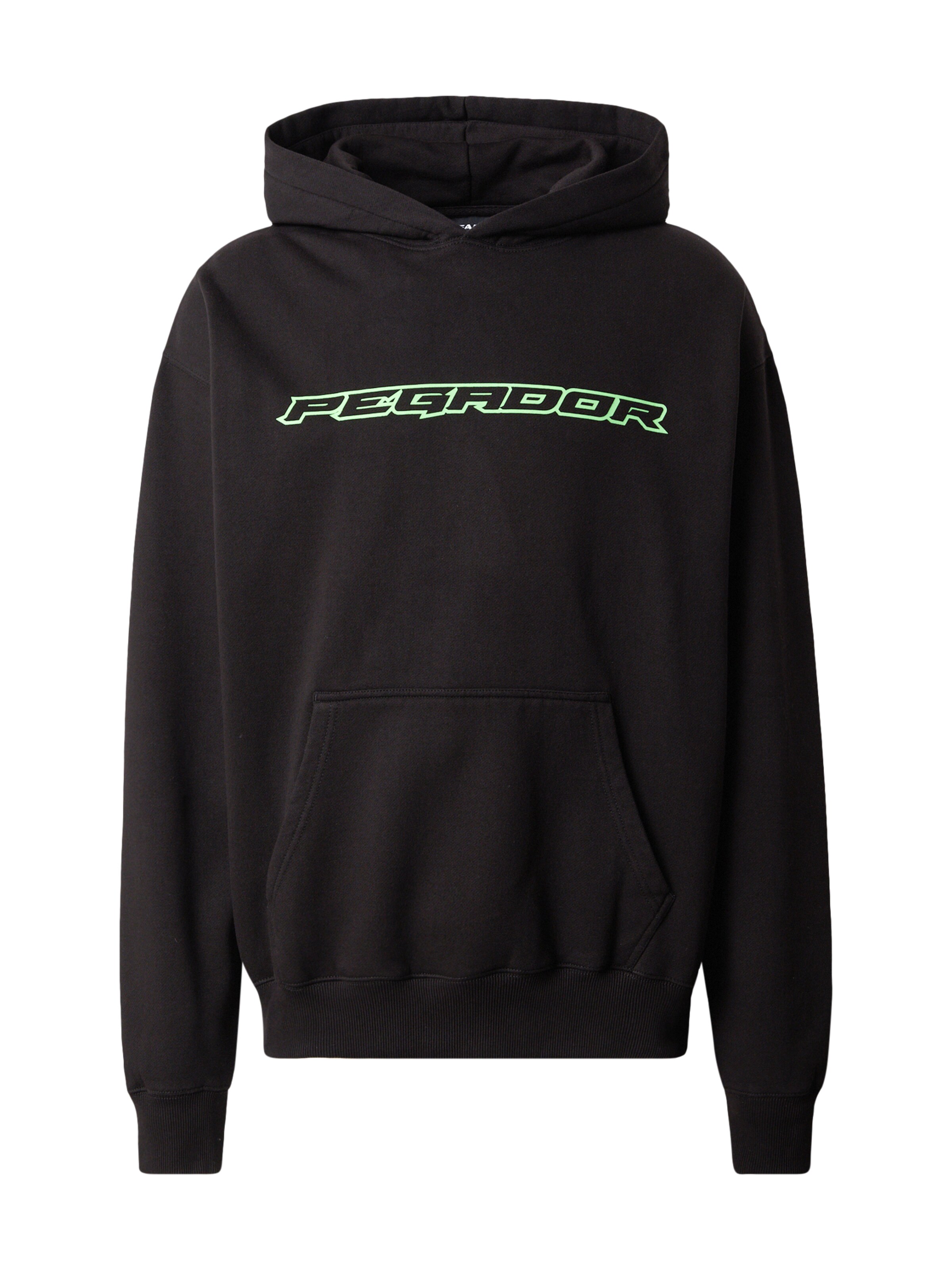 melns Pegador Sportisks džemperis 'ALDEN': no priekšpuses