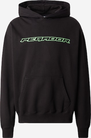 Pegador Sweatshirt 'ALDEN' in Schwarz: Vorderseite