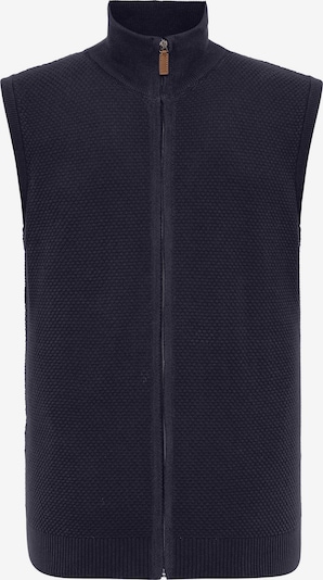 Felix Hardy Gebreid vest in de kleur Navy, Productweergave