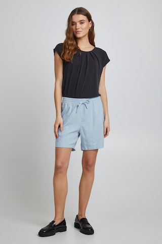 b.young Loose fit Trousers ' FALAKKA ' in Blue