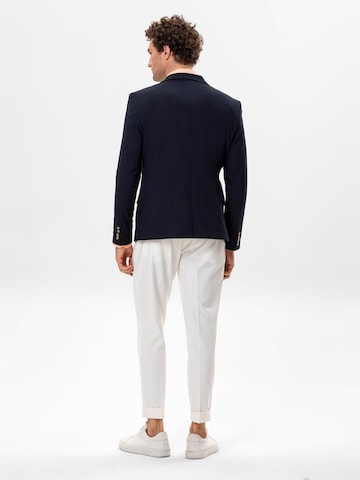 Coupe regular Veste de costume Antioch en bleu