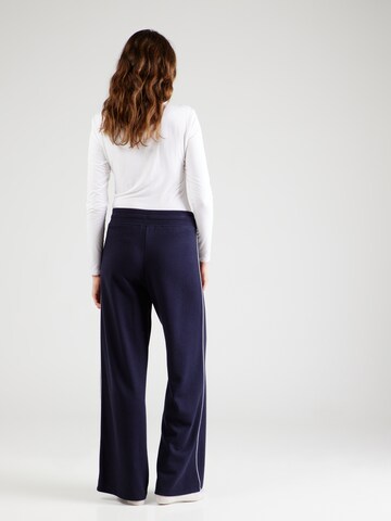 Wide Leg Pantalon TOMMY HILFIGER en bleu