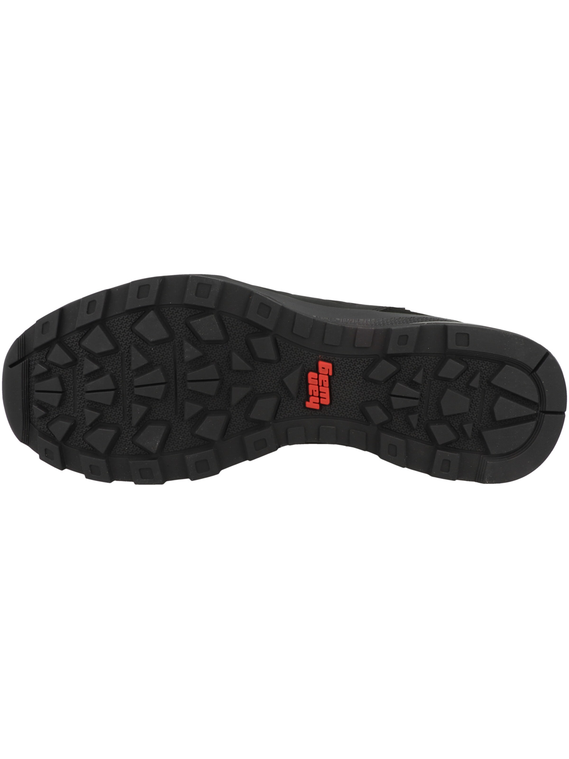 HANWAG Lace-up shoe 'Torsby Low' in Black