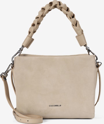 Sac à bandoulière 'Boheme' Coccinelle en beige : devant
